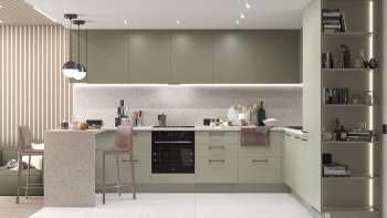 Тренды и новые цвета в дизайне современных кухонь в 2023 году в Багане - bagan.mebel54.com | фото