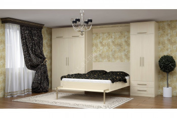 Комплект мебели со шкаф-кроватью трансформер Ратмир в Багане - bagan.mebel54.com | фото