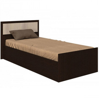 Кровать 1,2 Фиеста (Венге/Дуб беленый) в Багане - bagan.mebel54.com | фото