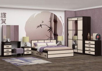 Модульная спальня Сакура в Багане - bagan.mebel54.com | фото