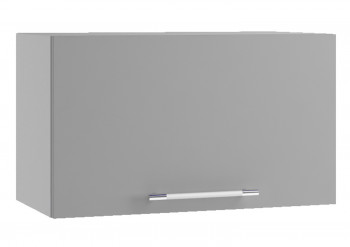 Ройс ПГ 600 Шкаф верхний горизонтальный (Графит софт/корпус Серый) в Багане - bagan.mebel54.com | фото